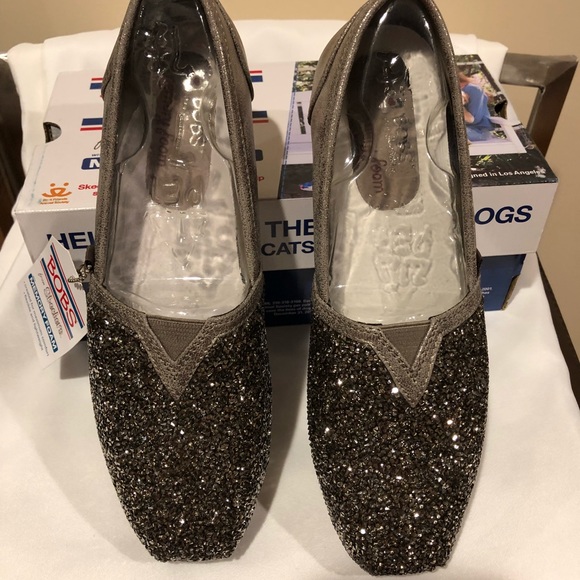 skechers pewter shoes